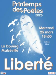 Printemps des poètes 2026