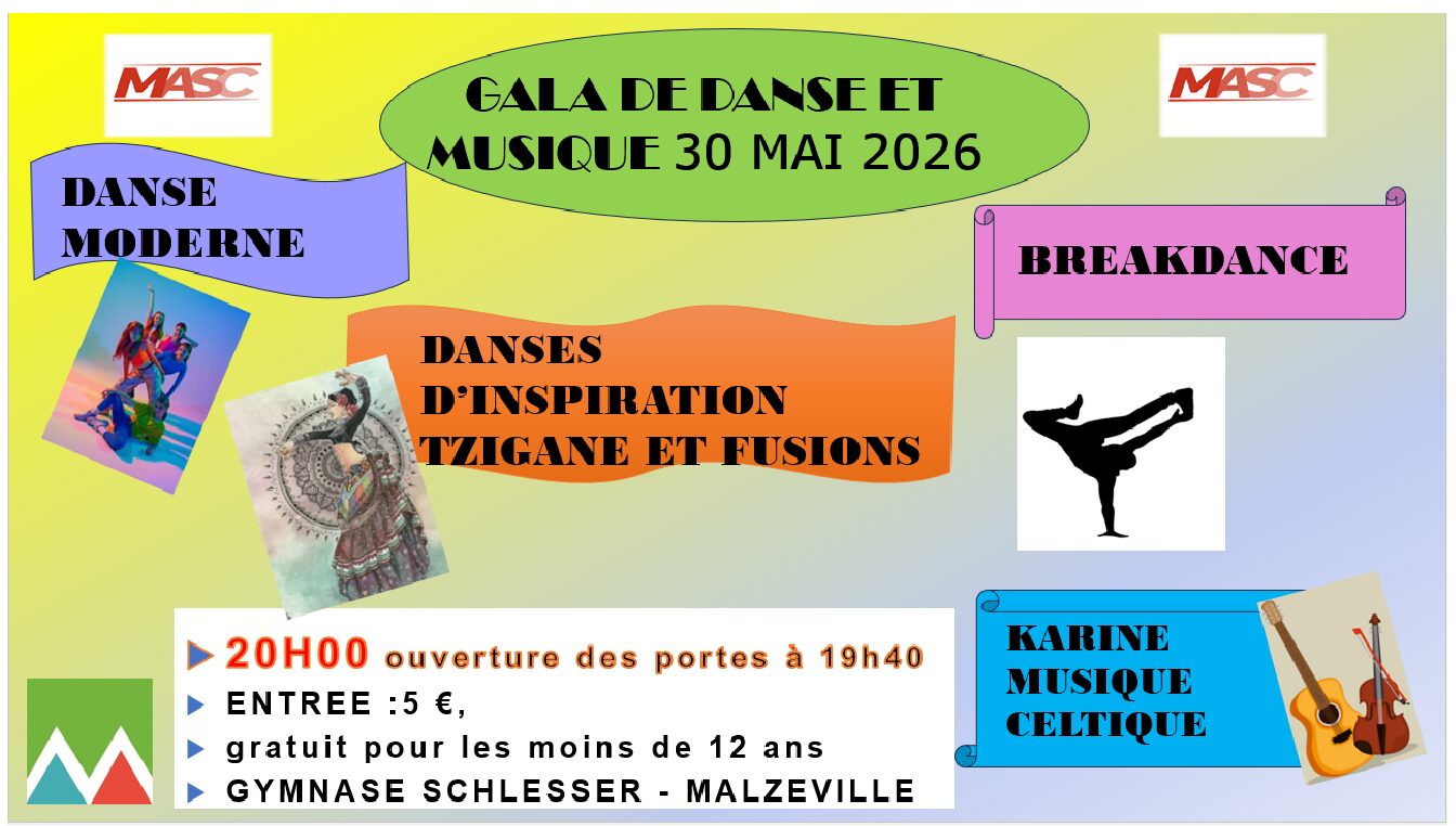 Gala de Danse et Musique MASC 2026